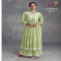 Vamika Aadhira Vol-10 Wholesale Nayra Style Wear Readymade Collection
