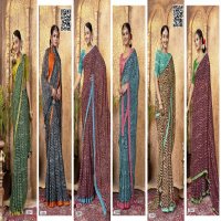 Vallabhi Reeti Wholesale Georgette Ethnic Indian Sarees