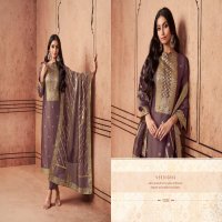 Zisa Essence Wholesale Pure Shimmer Silk Jacquard Straight Suits