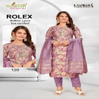 Hariyaali Rolex Vol-1 Wholesale Readymade Kurtis With Pant And Dupatta Combo