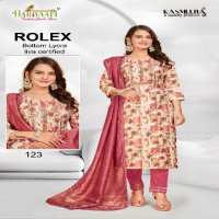 Hariyaali Rolex Vol-1 Wholesale Readymade Kurtis With Pant And Dupatta Combo