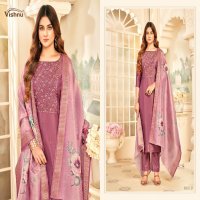 Vishnu Alfaaz Wholesale Simmer Silk Dress Material