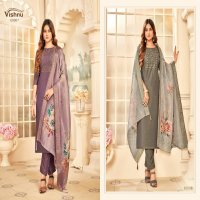 Vishnu Alfaaz Wholesale Simmer Silk Dress Material