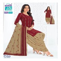 MCM Lifestyle Priya Vol-24 Wholesale Pure Cotton Printed Dress Material