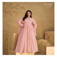 Sayuri Sajni Wholesale Free Size Stitched Gown With Dupatta