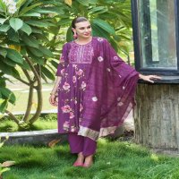 Kushals Morni Vol-2 Wholesale Rinkle Fabrics Naira Cut Kurtis With Pant And Dupatta