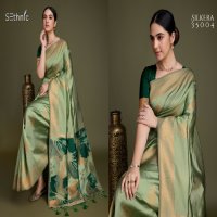 SEthnic Silkera Digital Weaves Wholesale Soft Banarasi Silk Ethnic Sarees