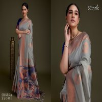 SEthnic Silkera Digital Weaves Wholesale Soft Banarasi Silk Ethnic Sarees