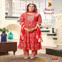 MASTER KOYAL RAYON READYMADE FOIL PRINT CASUAL WEAR SALWAR SUIT