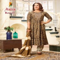 MASTER KOYAL RAYON READYMADE FOIL PRINT CASUAL WEAR SALWAR SUIT