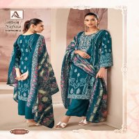 Alok Nafiza Vol-2 Wholesale Pure Cambric Cotton And Fancy Work Dress Material