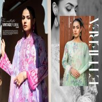 Guljee Mishaal Vol-2 Embroidered 3 Piece Lawn 2024 Pakistani Suits