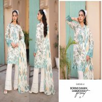 Guljee Mishaal Vol-2 Embroidered 3 Piece Lawn 2024 Pakistani Suits