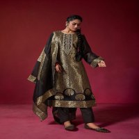 SAKHI BY IBIZA PARTY WEAR STYLISH LOOK BANGLORY SILK SALWAR KAMEEZ