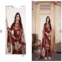 GULBHAG VOL 3 BY AZARA RADHIKA FASHION COTTON PRINTED 3PCS DRESS