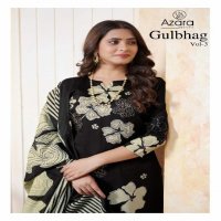 GULBHAG VOL 3 BY AZARA RADHIKA FASHION COTTON PRINTED 3PCS DRESS