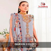 Aasha Queen Court Vol-6 Wholesale Indian Pakistani Salwar Suits