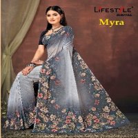 Lifestyle Myra Wholesale Ethnic Indian Sarees