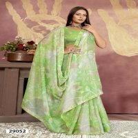 Vallabhi Trijoya Wholesale Fancy Swaroski Work Ethnic Sarees