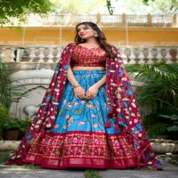 Aawiya Ishanya 1214 Colour Wholesale Navratri Special Lehengas Choli