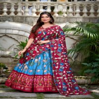 Aawiya Ishanya 1214 Colour Wholesale Navratri Special Lehengas Choli