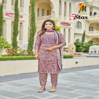 Master 5Star Wholesale Straight Cut Kurti With Pant And Dupatta