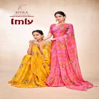 imly by kiyra sarees major georgette hit design saree wholesaler