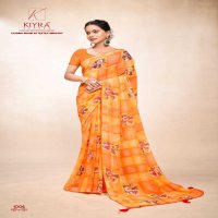 imly by kiyra sarees major georgette hit design saree wholesaler