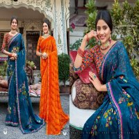 kiyra saree jaanvi vol 6 different colour georgette saree