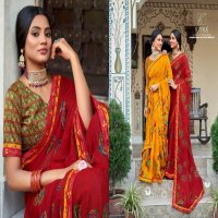 kiyra saree jaanvi vol 6 different colour georgette saree