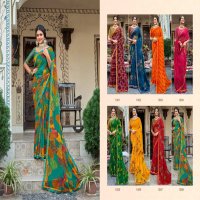 kiyra saree jaanvi vol 6 different colour georgette saree