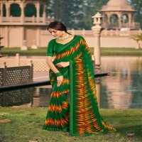 kiyra sarees angoori major georgette fancy print saree wholesaler