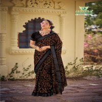 vastr by sanskar tex prints dola silk classic look printed saree