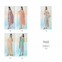 haseen vol 5 by Glossy simar muslin embroidery work classic dress material