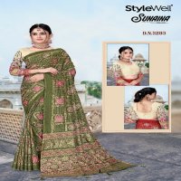 Stylewell Sunaina Wholesale Silk Printed Ethnic Sarees