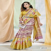 Vallabhi Anulata Vol-2 Wholesale Cotton Linen Ethnic Sarees