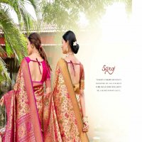 Saroj Riwaayat Silk Vol-6 Wholesale Jari Jacquard Silk Ethnic Sarees