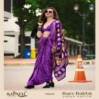 Rajpath Rare Rabbit Wholesale Japan Satin Ethnic Indian Sarees