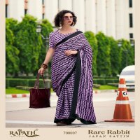 Rajpath Rare Rabbit Wholesale Japan Satin Ethnic Indian Sarees