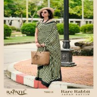 Rajpath Rare Rabbit Wholesale Japan Satin Ethnic Indian Sarees