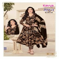 KAVYA ZOYA VOL 5 FULLSTITCH ALIA CUT SALWAR KAMEEZ WITH CHANDERI DUPATTA