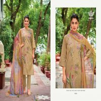 AQSA Leheriya Wholesale Cambric Cotton With Embroidery Dress Material