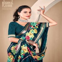 cosmos by kiyra saree rimzim viscose printed saree with blouse