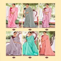 fortune vol 4 by kiyra saree chiffon unique colour saree wholesaler