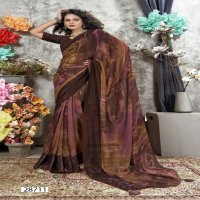 Vallabhi Kaushiki Wholesale Georgette Fabrics Indian Sarees