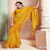 Vallabhi Romy Vol-4 Wholesale Fancy Swarovski Work Indian Sarees