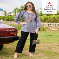 Lymi Samara Wholesale Viscose With Fancy Embroidery Work Short Tops