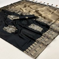 Rajtex Kyotosilk Wholesale Habutai Silk Handloom Weaving Ethnic Sarees