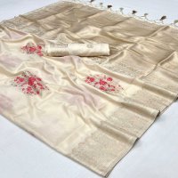 Rajtex Kyotosilk Wholesale Habutai Silk Handloom Weaving Ethnic Sarees