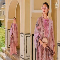 AQSA Florence Wholesale Liva Silk Cotton Dress Material